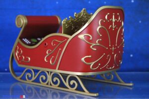 Fresh Monkey Fiction Naughty or Nice 1/12th Scale Santa’s Sleigh Vehicle