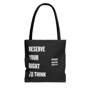 “Reserve Your Right to Think” Small Tote Bag