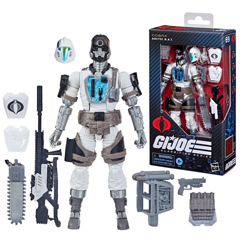 Hasbro G.I. Joe Classified Series Arctic B.A.T. Figure