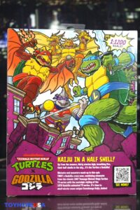 Playmates Toys Teenage Mutant Ninja Turtles x Godzilla Wave 2 – Donnie x Jet Jaguar, Splinter x King Caesar & Shredder x Megagodzilla Figures