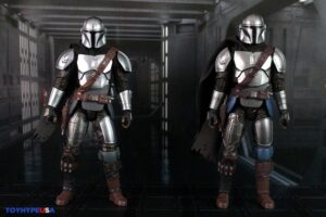 Select Hasbro Star Wars The Black Series The Mandalorian with Grogu (The Mandalorian and Grogu) Deluxe Figure Review 