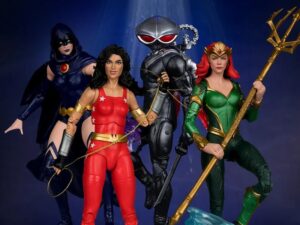 McFarlane Toys DC Multiverse - Raven, Wonder Girl, Black Manta & Mera Figures