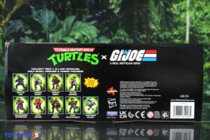 Playmates Toys Teenage Mutant Ninja Turtles x G.I. Joe A.W.E. Shell-Striker with April O’ Neil as Scarlett Vehicle Set