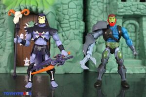 Mattel Masters of the Universe Origins 200X Cartoon Collection Sorceress, Sy-Klone, Trap Jaw & Man-E-Faces Figures