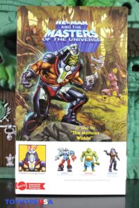 Mattel Masters of the Universe Origins 200X Cartoon Collection Sorceress, Sy-Klone, Trap Jaw & Man-E-Faces Figures