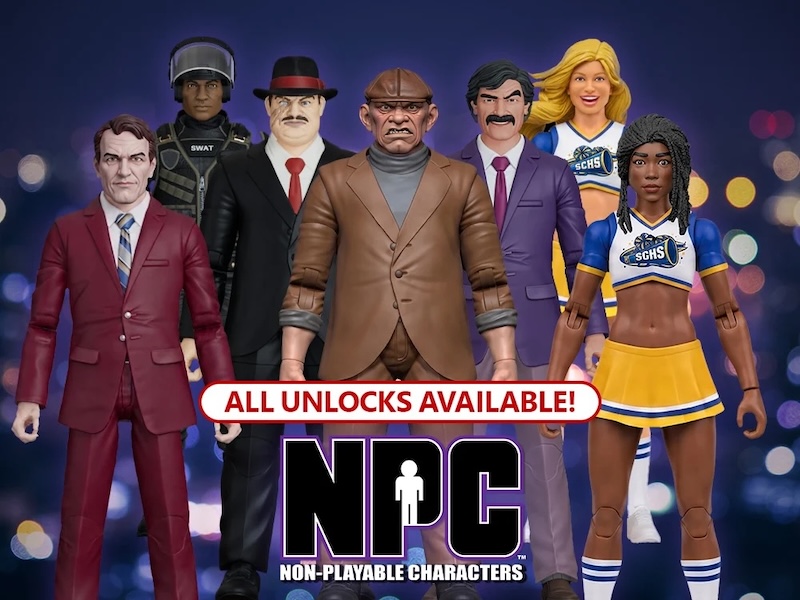 BigBadLaunchPad - All Unlocks Available! NPC (Non-Playable Characters) 1/12 Scale Action Figures