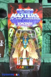 Mattel Masters of the Universe Origins 200X Cartoon Collection Sorceress, Sy-Klone, Trap Jaw & Man-E-Faces Figures