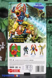 Mattel Masters of the Universe Origins 200X Cartoon Collection Sorceress, Sy-Klone, Trap Jaw & Man-E-Faces Figures