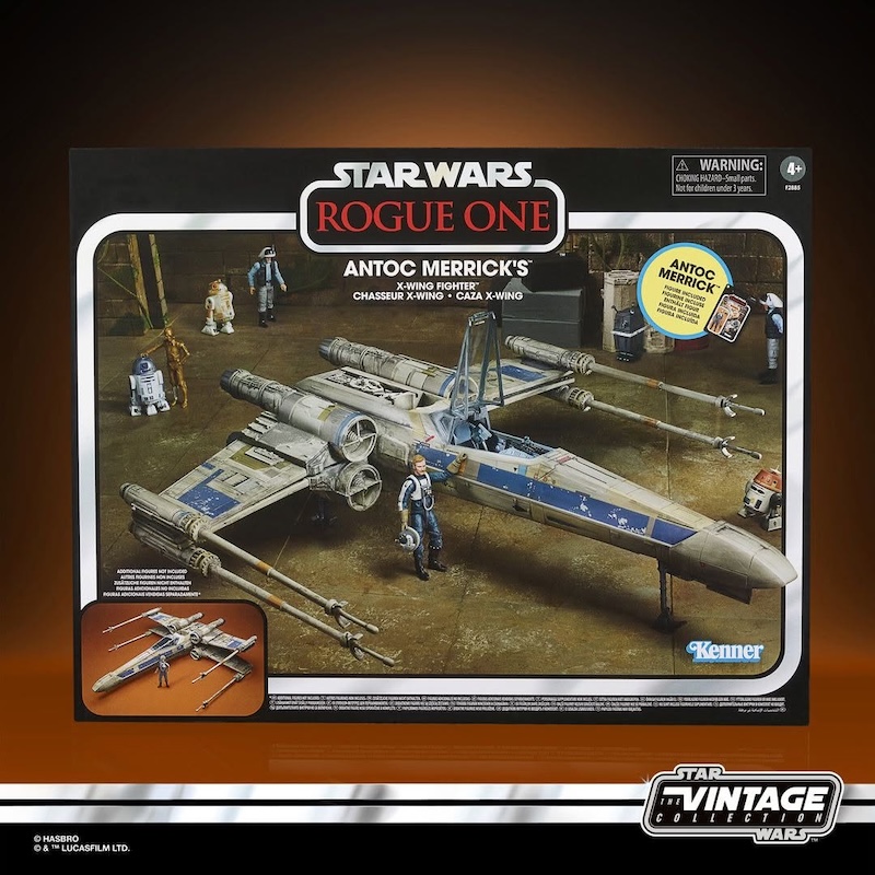 Hasbro Star Wars Vintage Collection Antoc Merrick X-Wing Fighter Vehicle