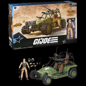 Hasbro G.I. Joe Classified Series Crankcase & A.W.E. Striker Vehicle