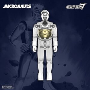 Micronauts ReAction+ Wave 06 Time Traveler (Clear)