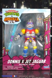 Playmates Toys Teenage Mutant Ninja Turtles x Godzilla Wave 2 – Donnie x Jet Jaguar, Splinter x King Caesar & Shredder x Megagodzilla Figures