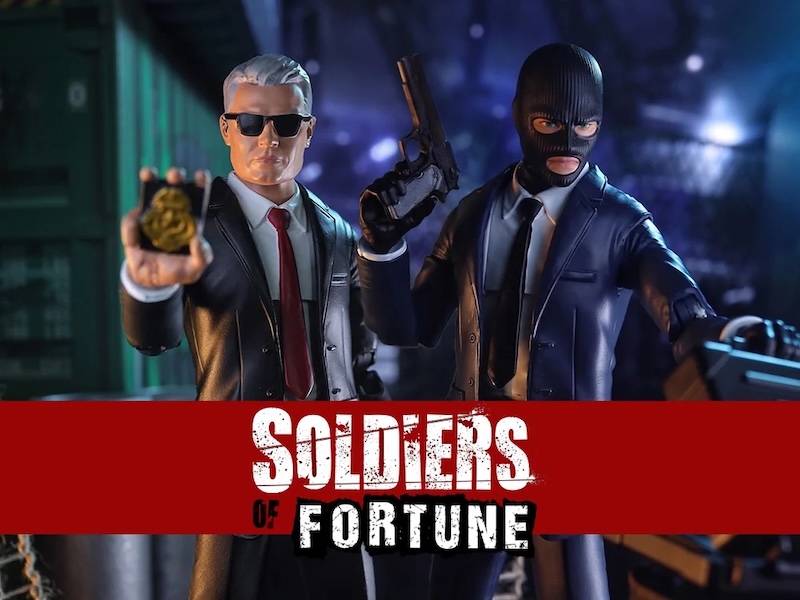 BigBadWorkShop - Soldiers of Fortune Wave 2 The Agent/The Enemy 1/12 Scale Figures
