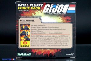 Super7 G.I. Joe ReAction+ Fatal Fluffy Force Pack Figure Three-Pack