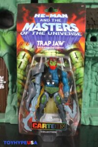 Mattel Masters of the Universe Origins 200X Cartoon Collection Sorceress, Sy-Klone, Trap Jaw & Man-E-Faces Figures