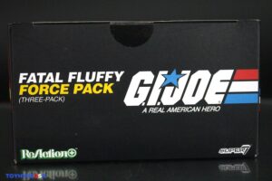 Super7 G.I. Joe ReAction+ Fatal Fluffy Force Pack Figure Three-Pack
