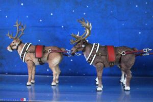 Fresh Monkey Fiction Naughty or Nice 1/12th Scale Santa’s Sleigh Vehicle