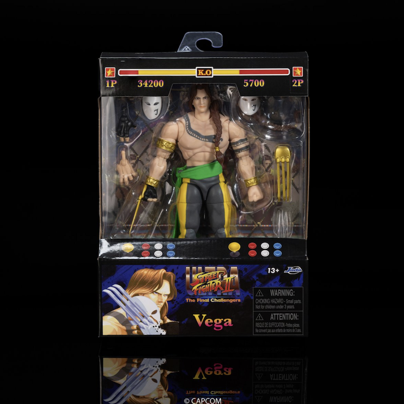 Jada Toys Ultra Street Fighter II Vega (Player 2) Figure