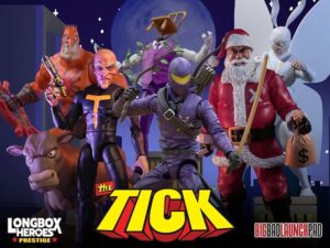 BigBadWorkShop - The Tick Longbox Heroes Prestige Wave 2 Hedge Ninja Figure Unlocked & Pre-Orders