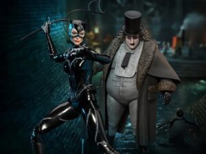 Beast Kingdom Batman Returns Dynamic 8ction Heroes Catwoman & The Penguin Action Figures