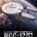 Beast Kingdom - Star Trek Egg Attack Floating EAF-012 U.S.S. Enterprise NCC-1701