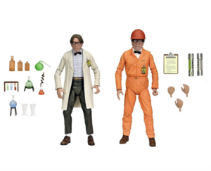 Teenage Mutant Ninja Turtles 2 Secret of the Ooze Lab Coat and Hazmat Suit Professor Perry 7-Inch Figure 2-Pack
