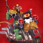 The Nacelle Company Biker Mice From Mars - Judge Dredd x Biker Mice From Mars Throttle's Martian Lawmonster Figure & Vehicle Pre-Orders