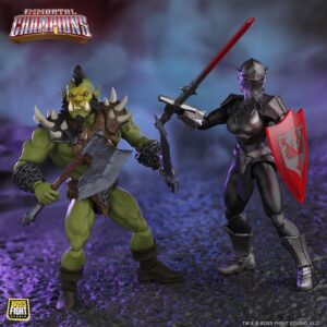 Boss Fight Studio - Immortal Champions Bloodsteel Emissary & Orc Warrior Chieftain Figures