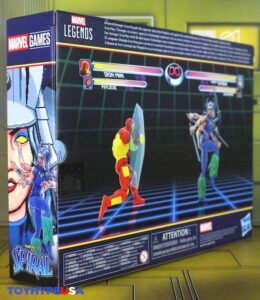 Hasbro Marvel Legends Series Gamerverse (Marvel vs Capcom) Iron Man Vs. Marvel’s Spiral Figures