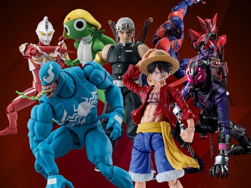 Tamashii Nations Marvel, One Piece, Legend of Zelda, Demon Slayer, Sgt. Frog, Kamen Rider Figure Pre-Orders For October 1st, 2026