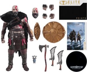 McFarlane Toys- God of War Ragnarok Kratos 7in Deluxe Action Figure McFarlane Elite Edition