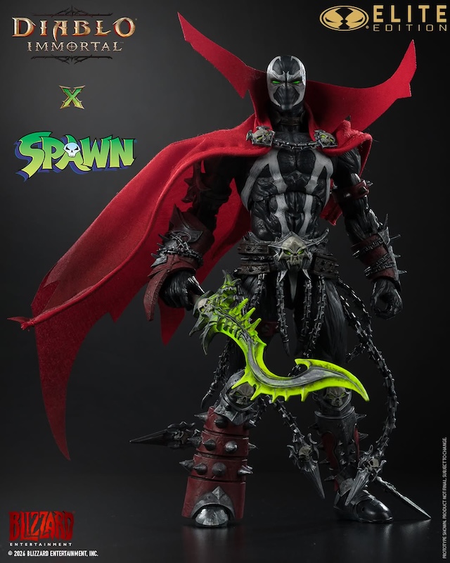 McFarlane Toys Spawn Warlock from Diablo Immortal 7" Elite Edition Figure