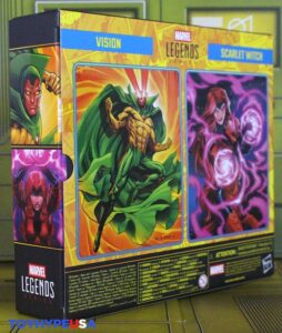 Hasbro Marvel Legends Series Avengers The Crossing – Vision & Scarlet Witch Figures