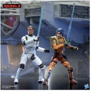 Hasbro Star Wars The Vintage Collection - Star Wars Rebels Sabine Wren, Ezra Bridger, and Kanan Jarrus Figure Set