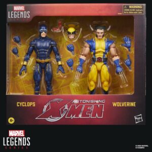 Hasbro Marvel Legends Series 6" Astonishing X-Men Cyclops & Wolverine Figures