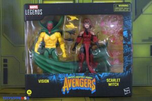 Hasbro Marvel Legends Series Avengers The Crossing – Vision & Scarlet Witch Figures