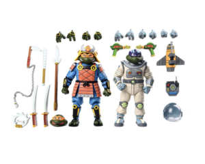 Teenage Mutant Ninja Turtles (1987 Cartoon) Space Adventure & Samurai Turtles 7-Inch Scale Action Figure 2-Pack