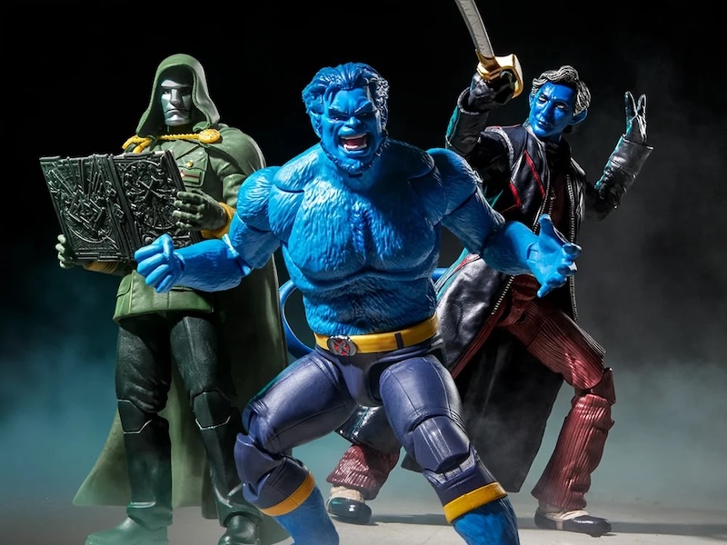 Hasbro Marvel Legends Series Avengers Doomsday Lord Doom, Beast & Nightcrawler Figures Pre-Orders