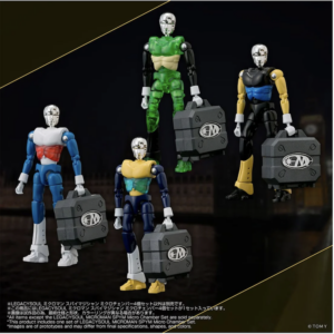 Microman T-Spark LegacySoul Spy Magician Micro Chamber Exclusive 4-Piece Set