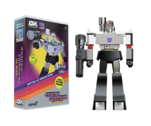 Super7 The Transformers The Movie Deluxe Megatron (Metallic) Deluxe Action Figure (VHS)
