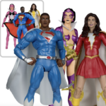 McFarlane Toys DC Multiverse Star Sapphire Green Lantern, Superman Earth 2, & Mary (Shazam!) Figures