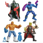 Hasbro Avengers Doomsday ActionVerse 4 1/2" Doctor Doom, Beast, Thing & Thor Figures