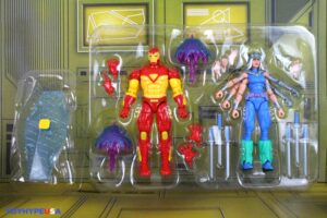Hasbro Marvel Legends Series Gamerverse (Marvel vs Capcom) Iron Man Vs. Marvel’s Spiral Figures