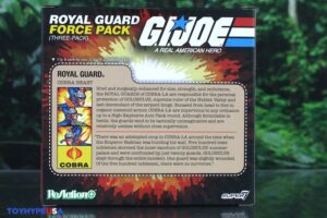 Super7 G.I. Joe ReAction+ Cobra-La Royal Guard (Force Pack) Figure 3-Pack