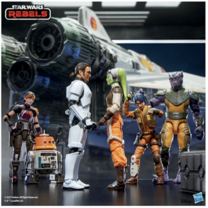 Hasbro Star Wars The Vintage Collection - Star Wars Rebels Sabine Wren, Ezra Bridger, and Kanan Jarrus Figure Set