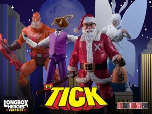 BigBadWorkShop - The Tick Longbox Heroes Prestige Wave 2 - Multiple Santa Figure Unlocked & Pre-Orders