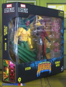 Hasbro Marvel Legends Series Avengers The Crossing – Vision & Scarlet Witch Figures