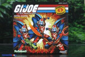 Super7 G.I. Joe ReAction+ Cobra-La Royal Guard (Force Pack) Figure 3-Pack