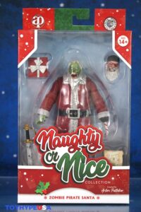 Fresh Monkey Fiction Naughty or Nice 1/12th Scale Zombie Pirate Santa Figure