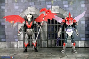 Mattel – Masters of the Universe Masterverse New Eternia Mantenna & Mosquitor Figures